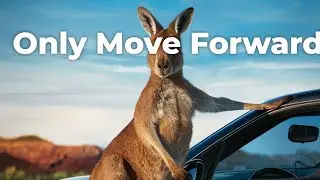 The Surprising Reason Kangaroos Only Hop Forward!