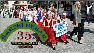 KUD ŠARSKI BEHAR-35 GODINA POSTOJANJA-DOMINACIJA MLADOSTI, ŠARMA I LJEPOTE.