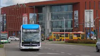 Mercedes O530 C2 eCitaro FuelCELL #1718 [🚍13] MPK Lublin. Tester