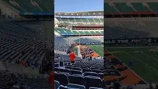 Paycor stadium is preparing for the last preseason game!