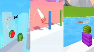 Almost Cut | Slice Master | Slice It - All Levels Gameplay Android, iOS