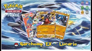 Garchomp EX and Lucario - Rogue Competitive Deck [Pokemon TCG Pocket] - No Commentary