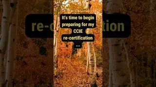 Time to re-certify!
