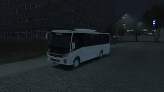 OMSI 2. Карта Berzspils. На автобусе ПАЗ VEKTOR NEXT 8.8