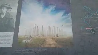 Wood henge , found out what the flint mound was it's a child's  burial