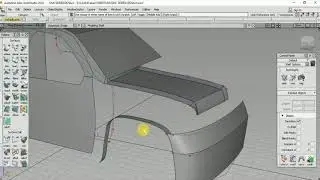 Car designing in Autodesk Alias
