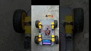 Bluetooth RC Car | ESP32 | L298n motor Module | 18650 2s battery | 4 double shaft Bo motors & wheels