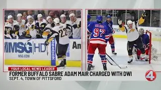 Former Sabres center Adam Mair arrested for DWI