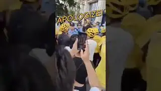 Uprising of Chinese delivery men #protest #china