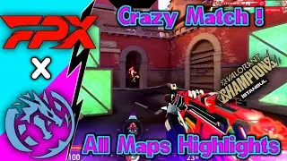 All Maps Highlights - FunPlus Phoenix VS Leviatan | VALORANT Champions 2022