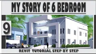 REVIT TUTORIAL/MY STORY:SIX BEDROOM MANSION, 9 HOW TO CREATE LANDSCAPE  #uk #usa #australia #canada
