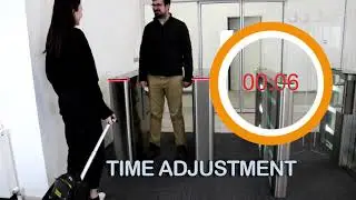 Optima Drop Arm Turnstile