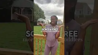 Screen Free Mornings #screenfree #screenfreeactivities #toddlermom