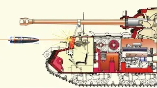 Т-34-85 VS   FERDINAND | 500 m  | Simulation of the chassis of the tank