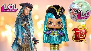UMA DESCENDANTS 2 Custom LOL Surprise Doll DIY. LOL Dolls Painting.