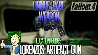Fallout 4 | Lorenzo's Artifact Gun | Unique Rare Weapon | Location Guide