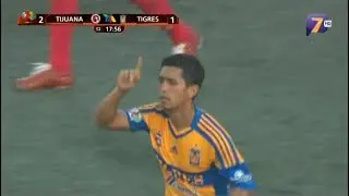 GOLAZO De El&iacute;as Hern&aacute;ndez Tijuana vs Tigres 2-1 Jornada 5 Apertura 2012 Liga Mx HD
