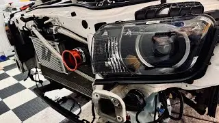 Camaro 2013-Mishimoto Oil Cooler Kit&bull;CAI-3&rdquo;Air Hose&bull;Tow Hook Install