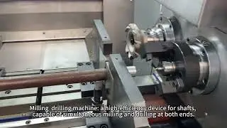 🎯 Complex Shaft Precision Milling Machine