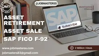 Asset Retirement in SAP FICO | Asset Sale | T-Code F-92