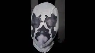 making a rorschach mask