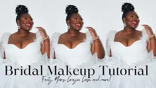 BRIDAL MAKEUP TUTORIAL: FENTY, NARS, CRAYON CASE, AND MORE!🤍