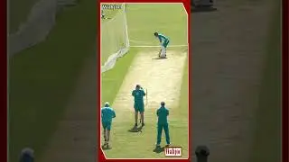 Nathan lyon bowling in Nets | Australia Team Practice | Wahjoc Sports