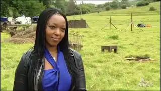 Katie McGrath - Labyrinth (2012) All Access Mzansi BTS interview (topaz upscale)