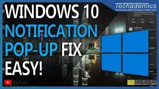 How To: Disable Notifications on Windows 10 | Remove App pop-ups on Computer