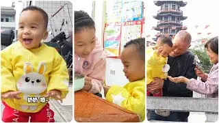 Feeding Fish in Chang&rsquo;an 🐟 Kaikai Couldn&rsquo;t Stop Laughing!