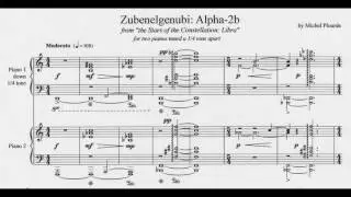 Zubenelgenubi #3 & 4 for 1/4 tone pianos