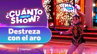 ¡INTENSA PUESTA EN ESCENA! Laura Laguna hipnotizó a todos con su show con aro - Cuánto Vale El Show