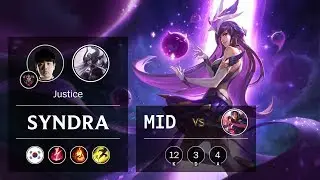 Syndra Mid vs Irelia - KR Grandmaster Patch 9.10