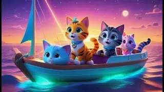 Sailing with Captain Cat | Fun Adventure Song for Kids | Nursery Rhymes and Baby Songs