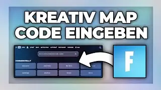 Fortnite Kreativ MAP CODE eingeben & Spiel BEITRETEN - Tutorial