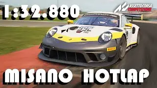 MISANO HOTLAP | 1:32.880 | Assetto Corsa Competizoione | VR | Porsche 911 II GT3R @ Misano