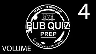 Volume 4 Round 1 - Pub Quiz Prep (Trivia Training School)
