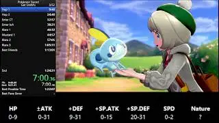 Pok&eacute;mon Shield Isle of Armor Speedrun (with Kubfu) in 1:20:06 (Former Switch 1 WR)