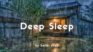 Relaxing Rain Sounds for Deep Sleep, Stress Relief & Meditation | Quiet Village Rain at Night 🌧️