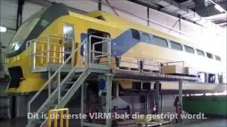 Start modernisering eerste generatie VIRM-dubbeldekkers van de NS