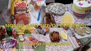 NOSSO ANO NOVO FELIZ 2026/MUITAS DELÍCIAS/PRIMEIRO ANO NOVO DO BEIBE SAMUEL❤️🙏🙏
