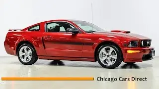 Chicago Cars Direct Reviews Presents a 2008 Ford Mustang GT CS Premium California Edition- 5101663