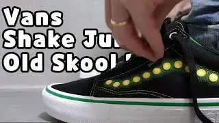 (4K) Vans x Shake Junt Old Skool Pro unboxing/Shake Junt Vans Old Skool on feet review