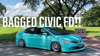 BAGGED CIVIC FD!!
