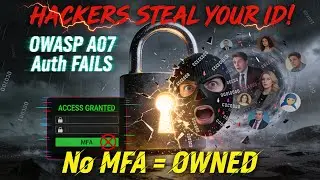 OWASP Top 10 A07: Authentication Failures Exposed (How Hackers Steal Your Identity!)