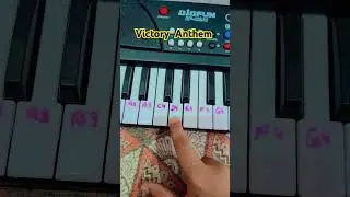 #Victory anthem on bigfun paino easy to learn