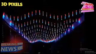 3D LED Pixel Ceiling Light Very Effective || Programing Available || +918208929320