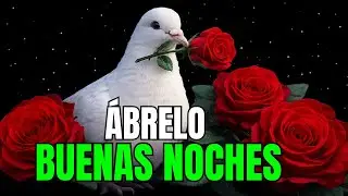 🌙 ÁBRELO ✨ BUENAS NOCHES Y HASTA MAÑANA 🙏 ORACIÓN CORTA Y BONITA 💖 EL VIDEO MÁS BONITO DEL MUNDO 🌟