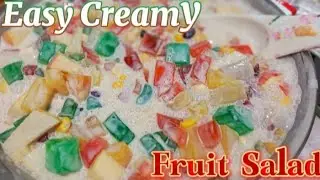  How to prepared an Easy Creamy Fruit Salad