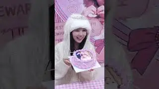 미유 (MADEIN S) 생일 카페 방문 영상 | 250109 | fancam (직캠)